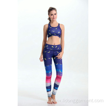 Custom Pleated White Yoga Tights